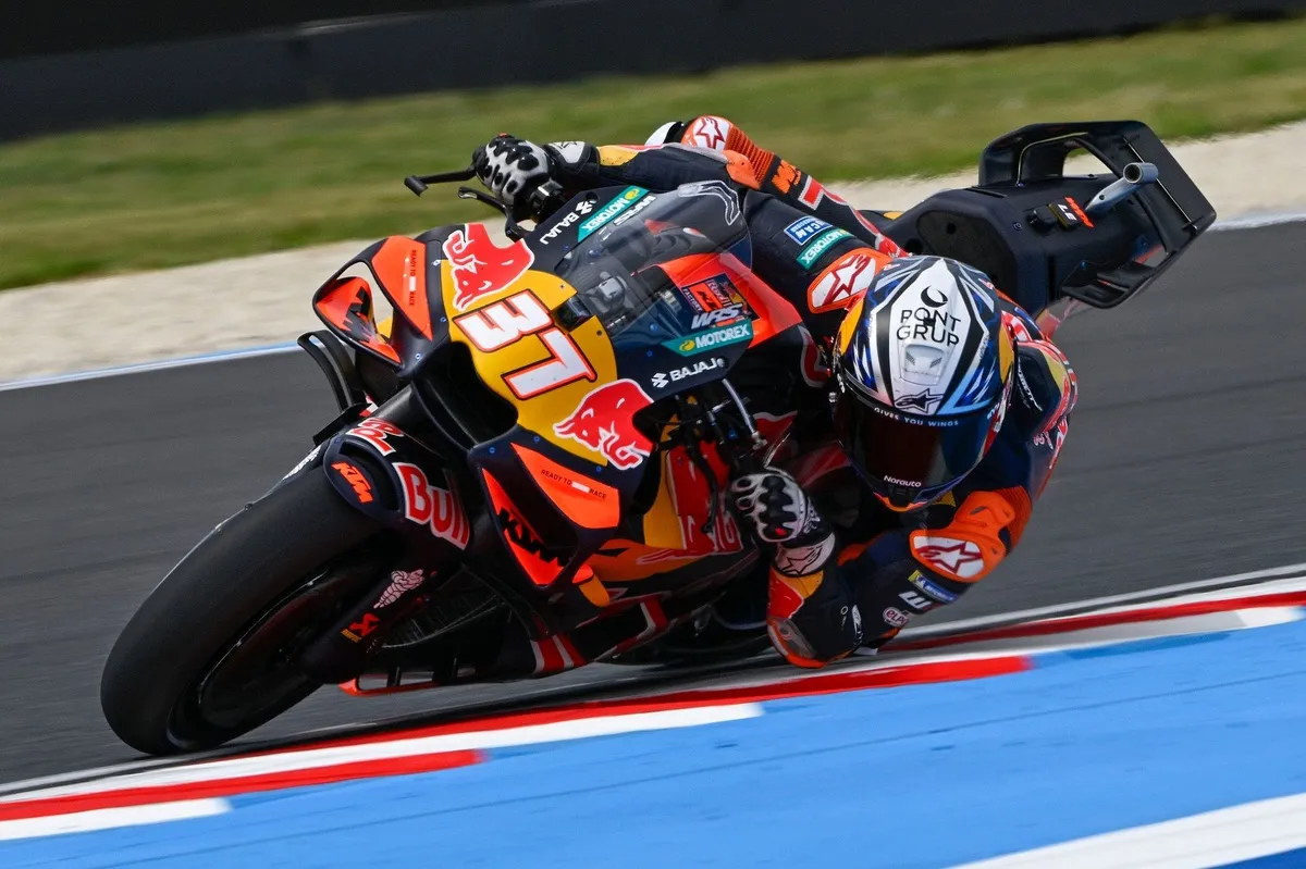 Pedro Acosta Kuasai Latihan Jumat di GP Hungaria MotoGP - sumber: (motorsport)