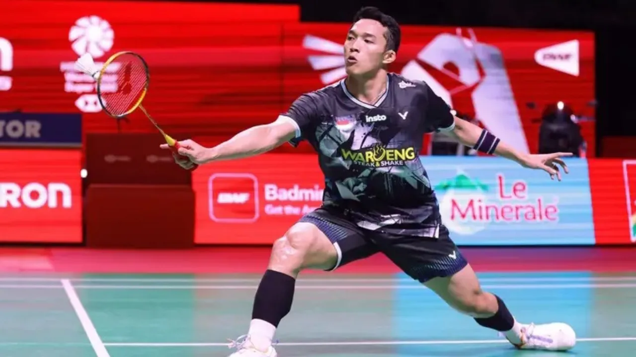Sikat Yushi Tanaka, Jonatan Christie Tiba di Semifinal Indonesia Open 2026