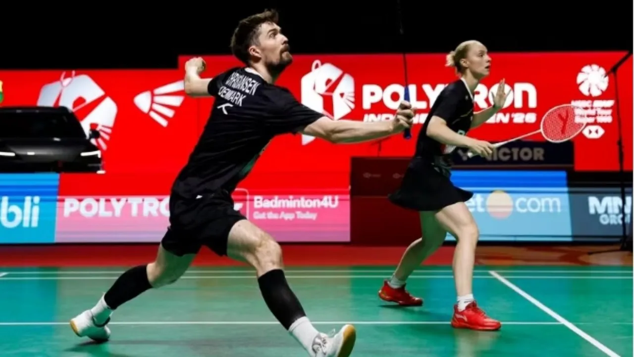 Menangi Derby Eropa, Christiansen/Boje Tembus Final Indonesia Open 2026