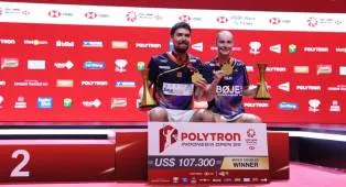 Christiansen/Boje Sumringah Raih Gelar di Indonesia Open 2026