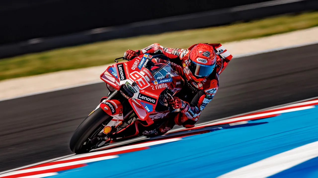Marc Marquez lagi-lagi petik kemenangan manis di Balaton Park.