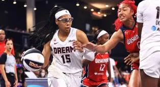 Hasil WNBA: Atlanta Dream Tumbangkan Washington Mystics 109-77