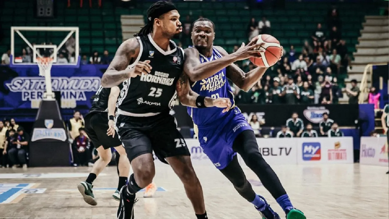 Jalen Jones beberkan kunci kemenangan Satria Muda di Game 2 lawan Bogor Hornbills.