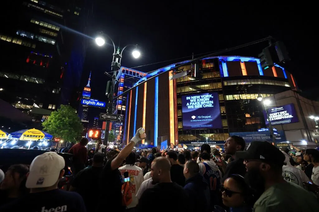 Knicks Perketat Keamanan Jelang Final NBA di MSG - sumber: (mainbasket)