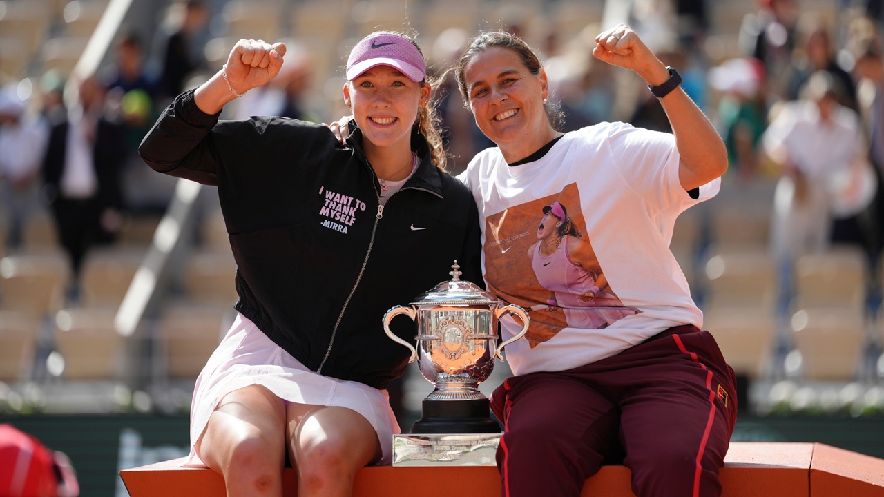 Mirra Andreeva Masuk Tujuh Petenis Putri Termuda Yang Juarai French Open