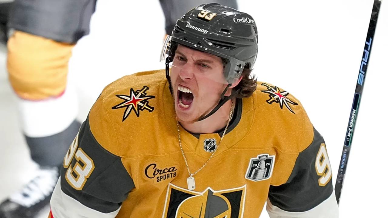 Pemain Golden Knights Mitch Marner Ukir Rekor Hattrick di Final Stanley Cup