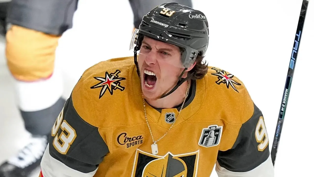 Pemain Golden Knights Mitch Marner Ukir Rekor Hattrick di Final Stanley Cup