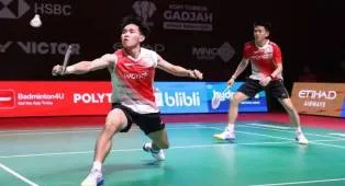 Raymond/Joaquin Runner-up Indonesia Open 2026
