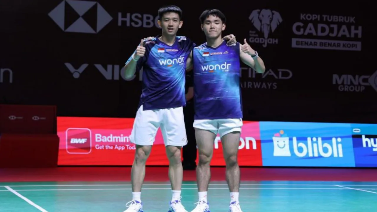 Raymond/Joaquin Siap Lawan Malaysia di Final Indonesia Open 2026