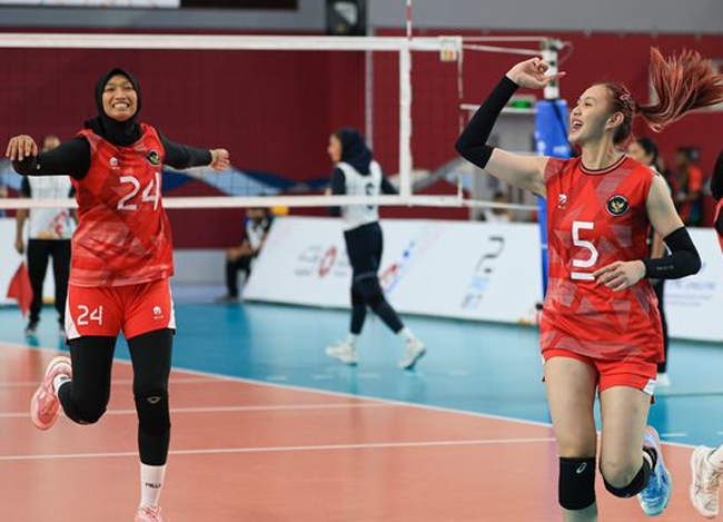 Timnas Voli Putri Indonesia Beraksi di AVC Womens Volleyball Nations Cup 2026!