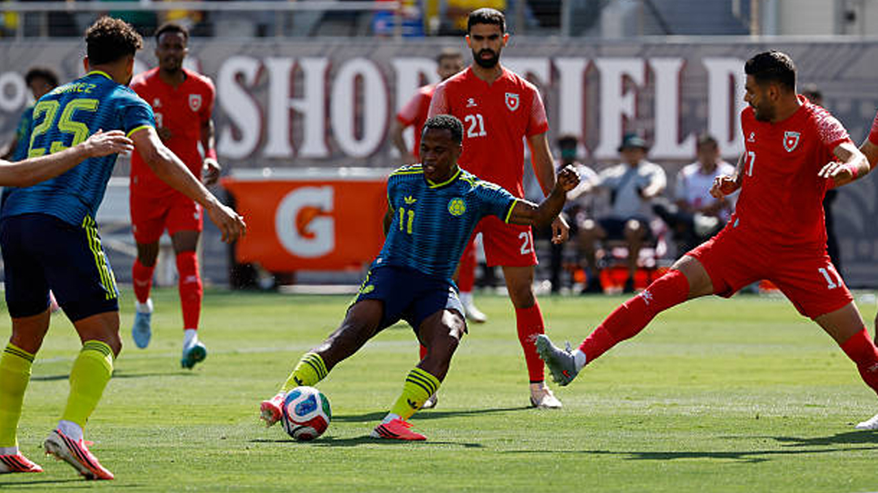 Kolombia Menang 2-0 atas 10 Pemain Yordania, Jhon Arias Borong Dua Gol