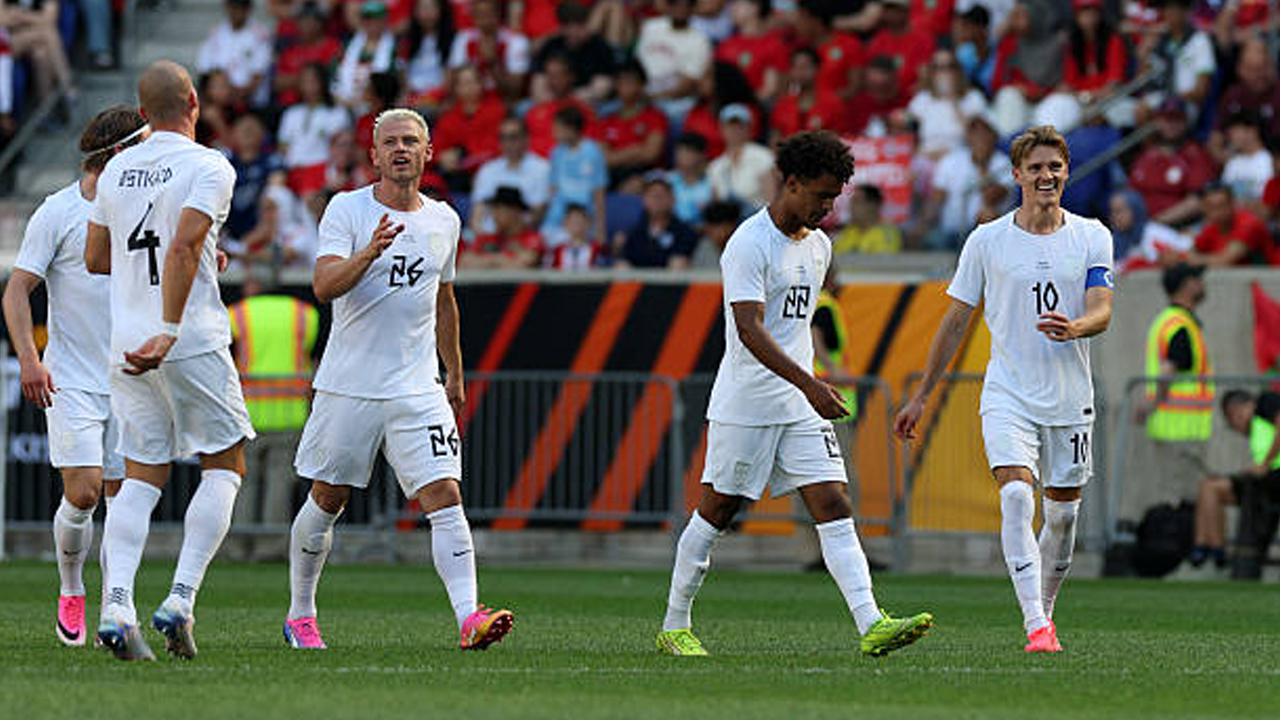 Norwegia Tahan Imbang Maroko 1-1, Martin Odegaard Jadi Penyelamat