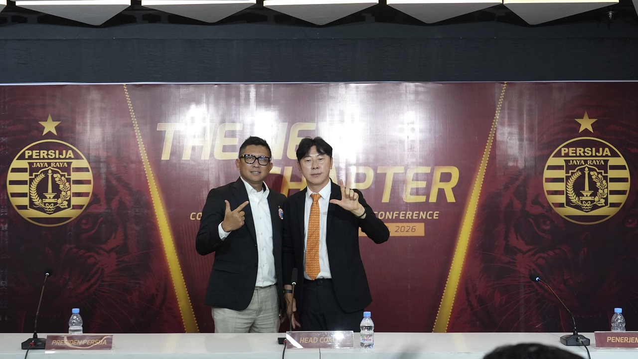 Persija Jakarta Resmi Tunjuk Shin Tae-yong Sebagai Pelatih Anyar