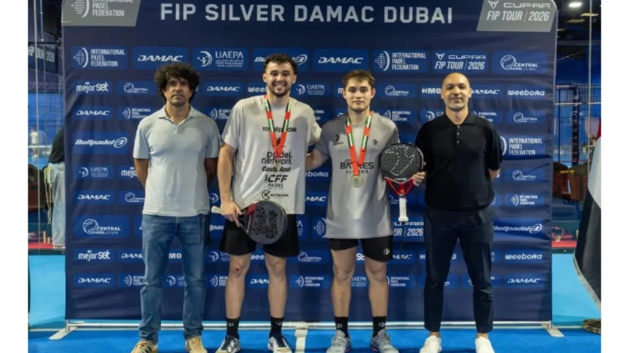 Gelar Beruntun Pablo dan Felipe di FIP Padel Silver Dubai 2026