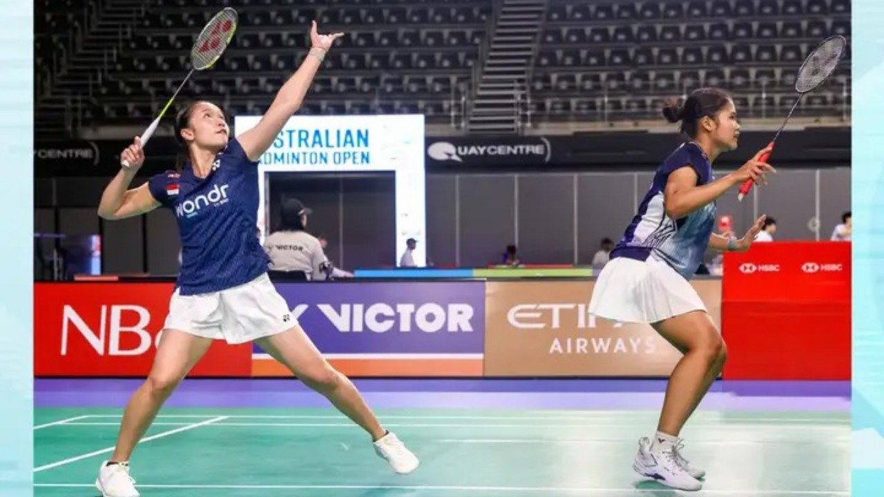 Sikat Korea, Rachel/Febi Lolos 16 Besar Australia Open 2026