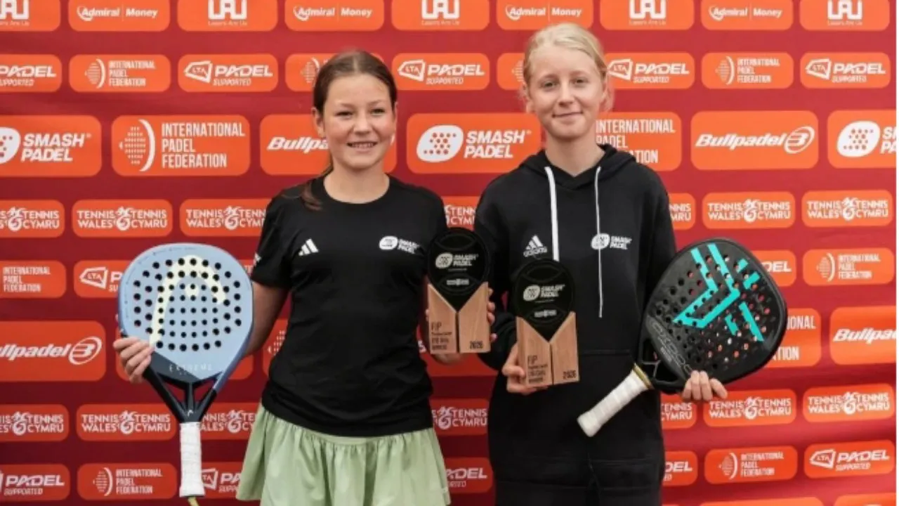 Allen dan Vellacott Raih Kemenangan Ganda di FIP Padel Promises di Cardiff