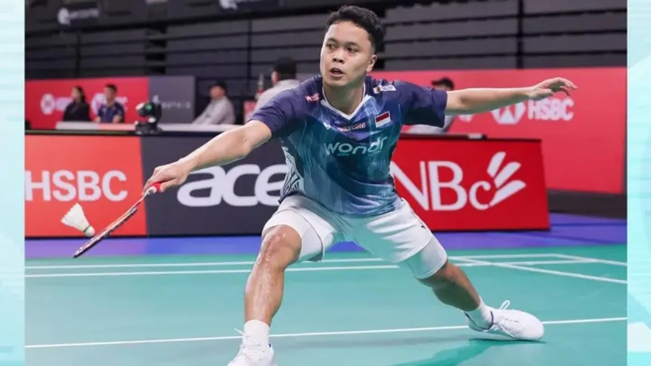 Anthony Ginting Langsung Tumbang di Babak Pertama Australia Open 2026