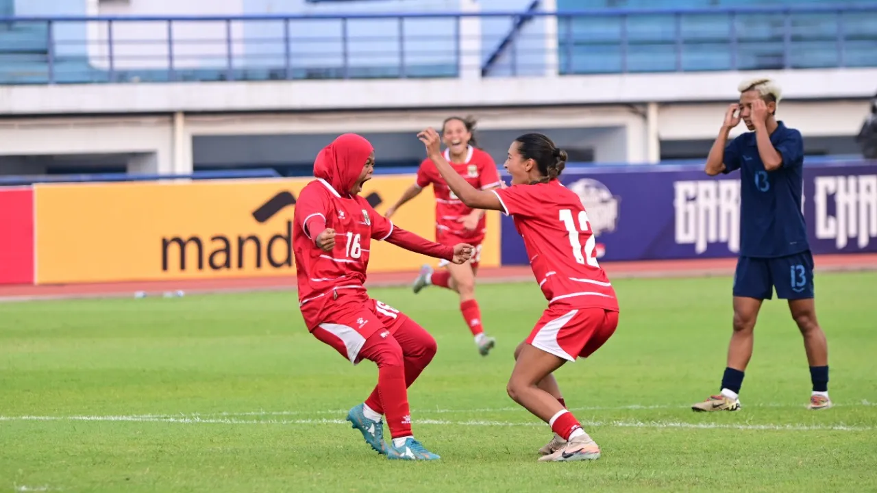 Timnas Putri Indonesia ditahan imbang Kamboja 1-1
