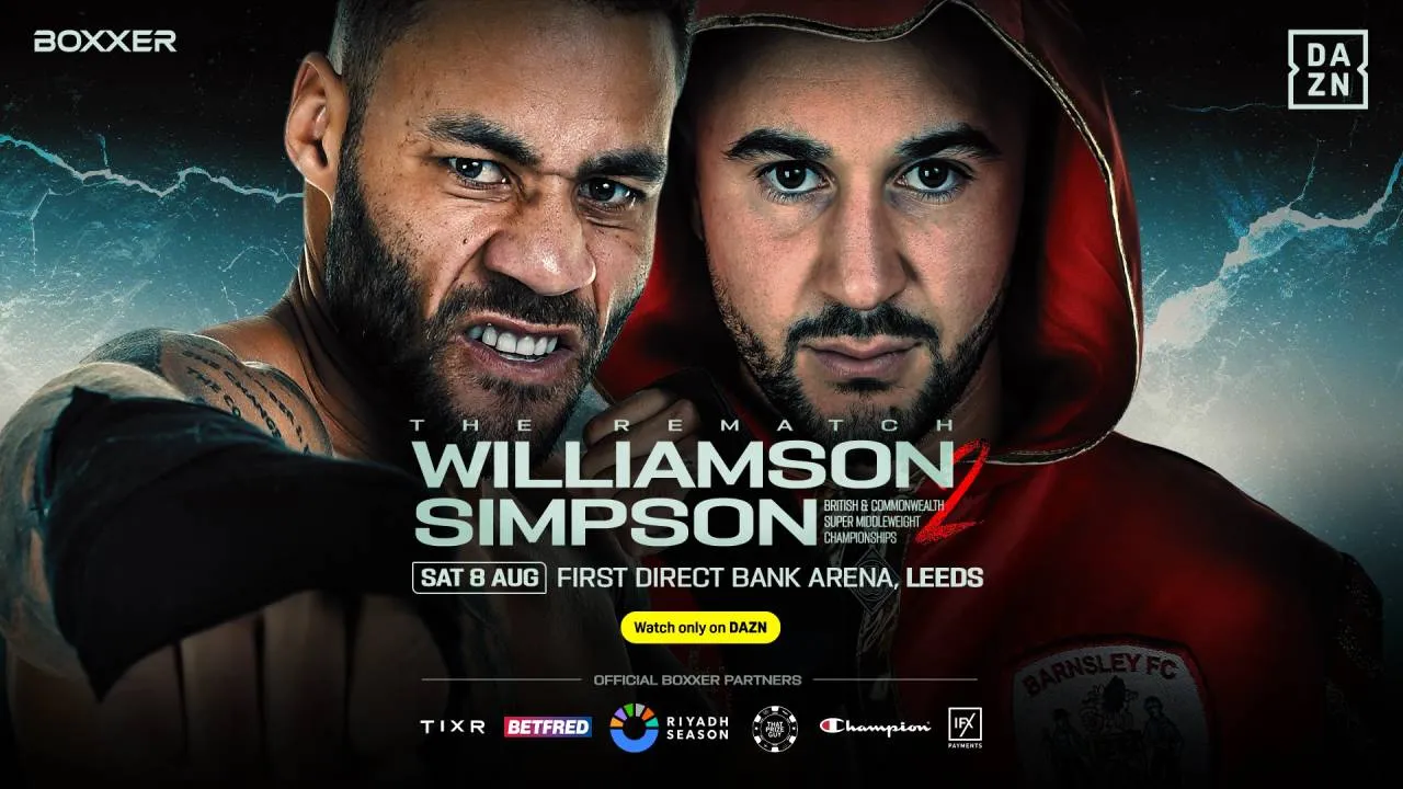 Troy Williamson (kiri) dan Callum Simpson. (Foto: Fight TV)