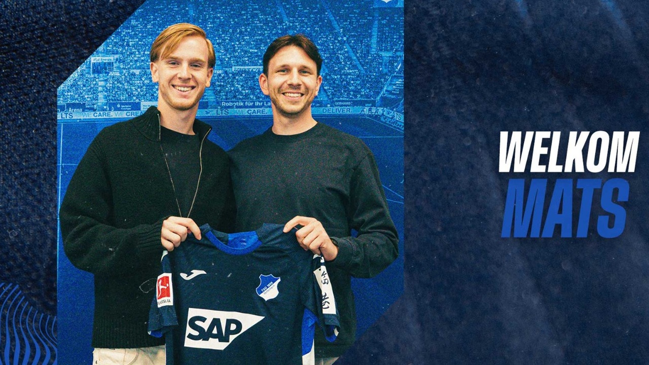 TSG Hoffenheim Resmi Datangkan Mats Rots dari FC Twente