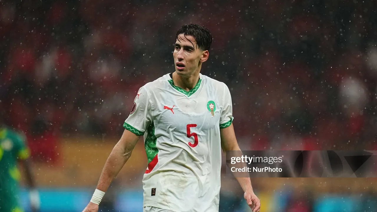 Nayef Aguerd absen dan memaksa Maroko rombak skuad
