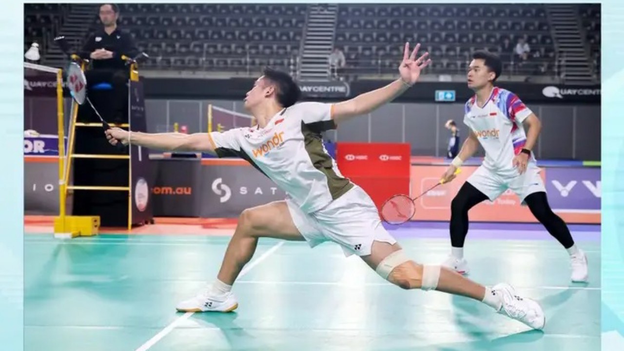 Leo/Daniel Terhenti di 16 Besar Australia Open 2026
