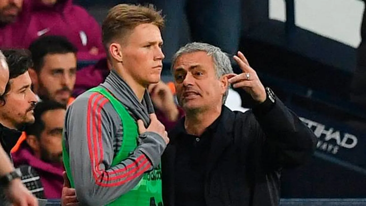 Scott McTominay Ungkap Momen Tegang dengan Jose Mourinho di Manchester United