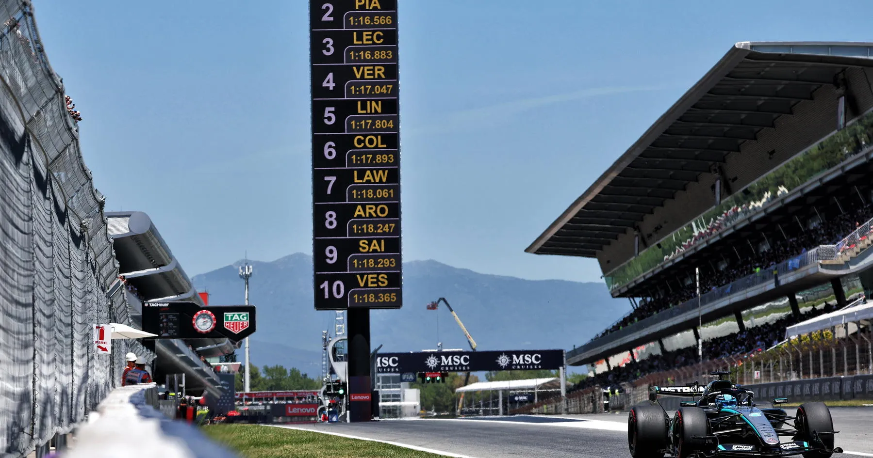 George Russell Pimpin Latihan Bebas 1 di GP Barcelona 2026 - sumber: (racingnews365)
