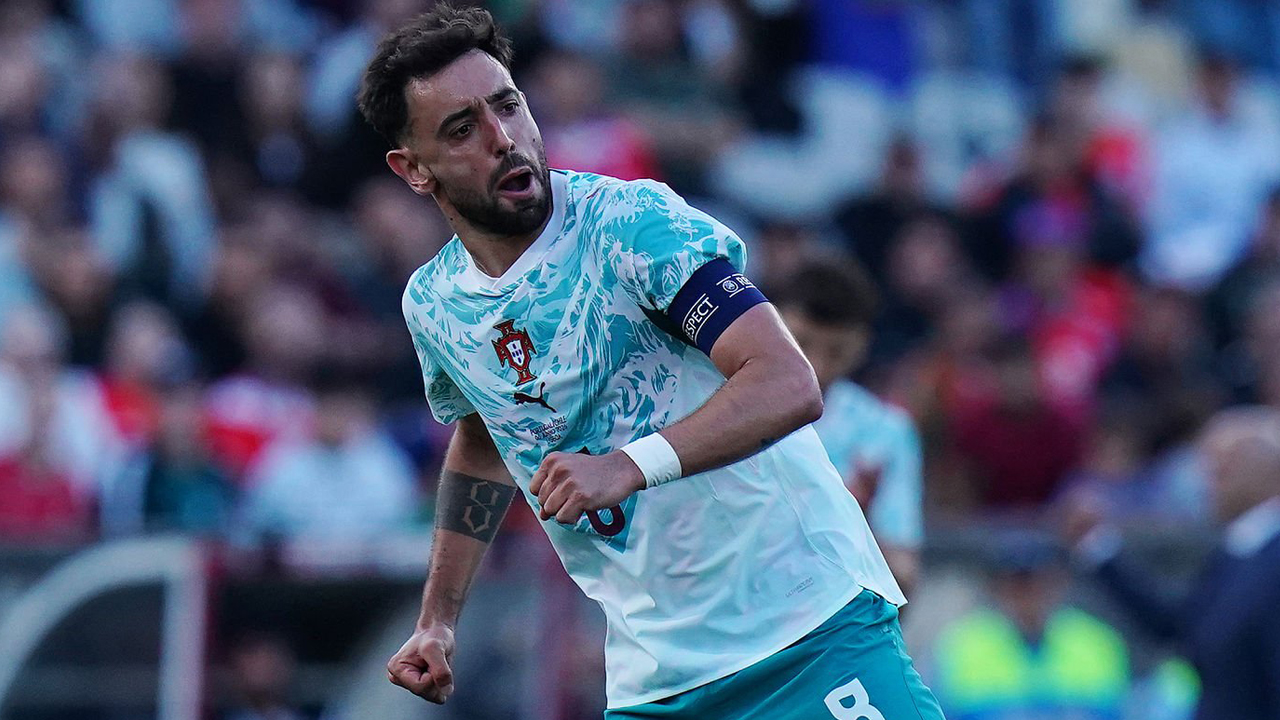 Pelatih Portugal Puji Konsistensi Bruno Fernandes