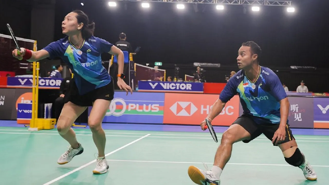 Rehan/Gloria belajar bermain lebih tenang usai tersingkir di perempat final Australia Open 2026.