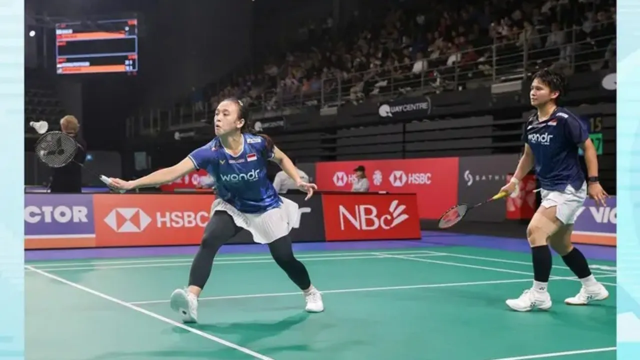 Sikat Malaysia, Febriana-Meilysa Pastikan Semifinal Australia Open 2026