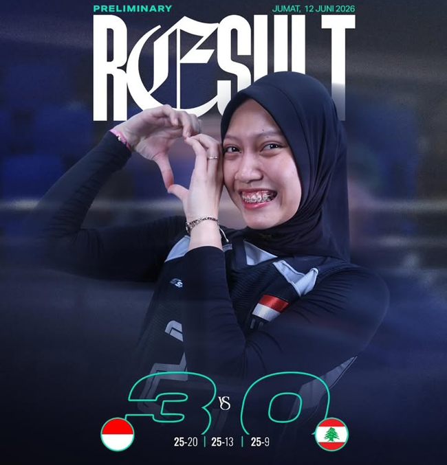 Timnas Voli Putri Indonesia Bungkam Lebanon 3