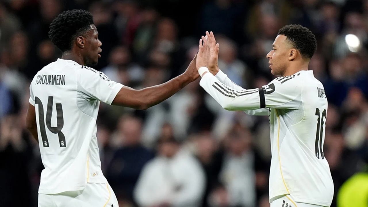 Kylian Mbappe Siap Pasang Badan untuk Aurelien Tchouameni