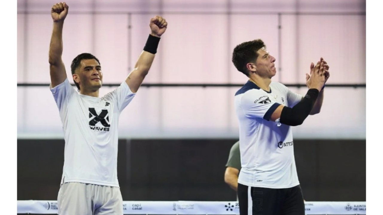 Maxi Arce dan Juan Tello Belum Terbendung di Premier Padel Valencia