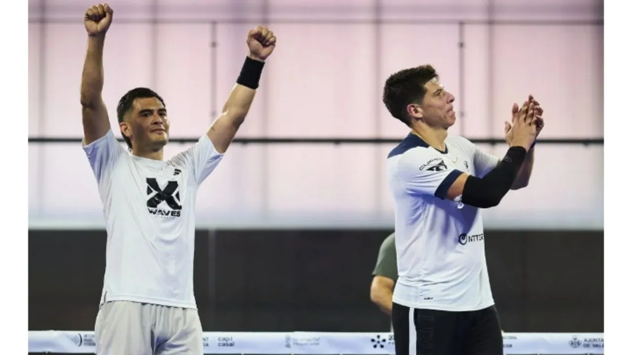 Maxi Arce dan Juan Tello Belum Terbendung di Premier Padel Valencia