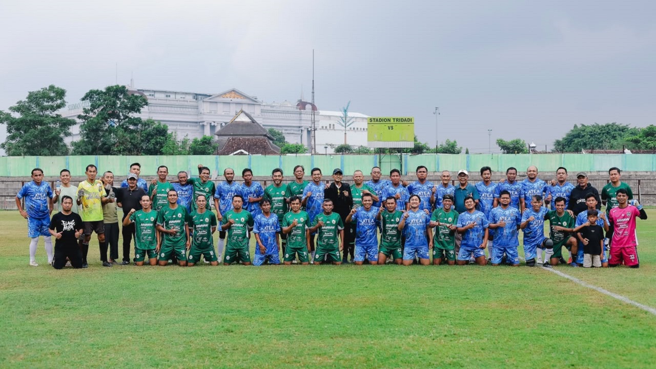 PSS Sleman Legends Gelar Laga Amal Tiga Penjuru untuk Kemanusiaan