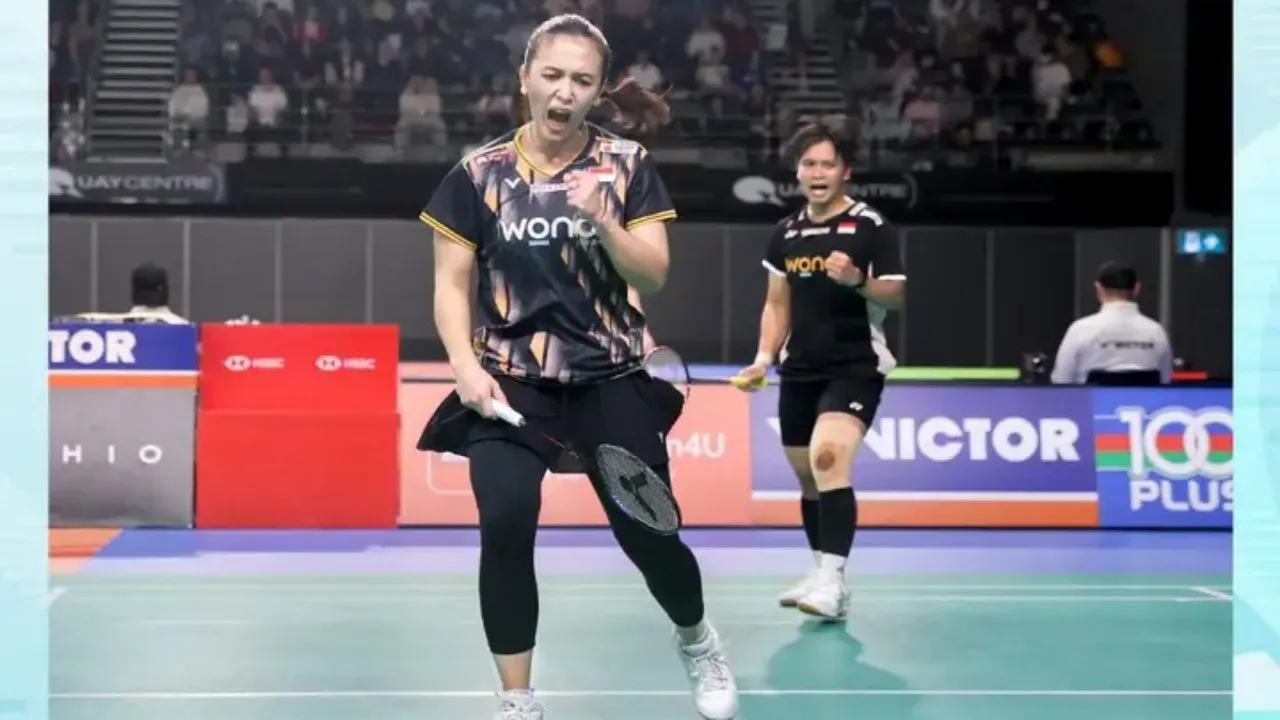 Sikat Taiwan, Febriana-Meilysa Melesat ke Final Australia Open 2026