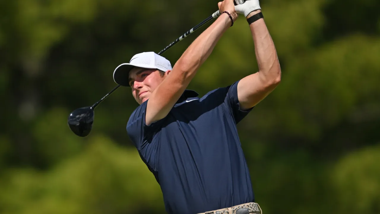Ben James mencatatkan skor 7-under 63 untuk mengoleksi total 10-under 130 dan unggul satu pukulan atas lima pesaing terdekatnya. (Foto: Golf Digest)