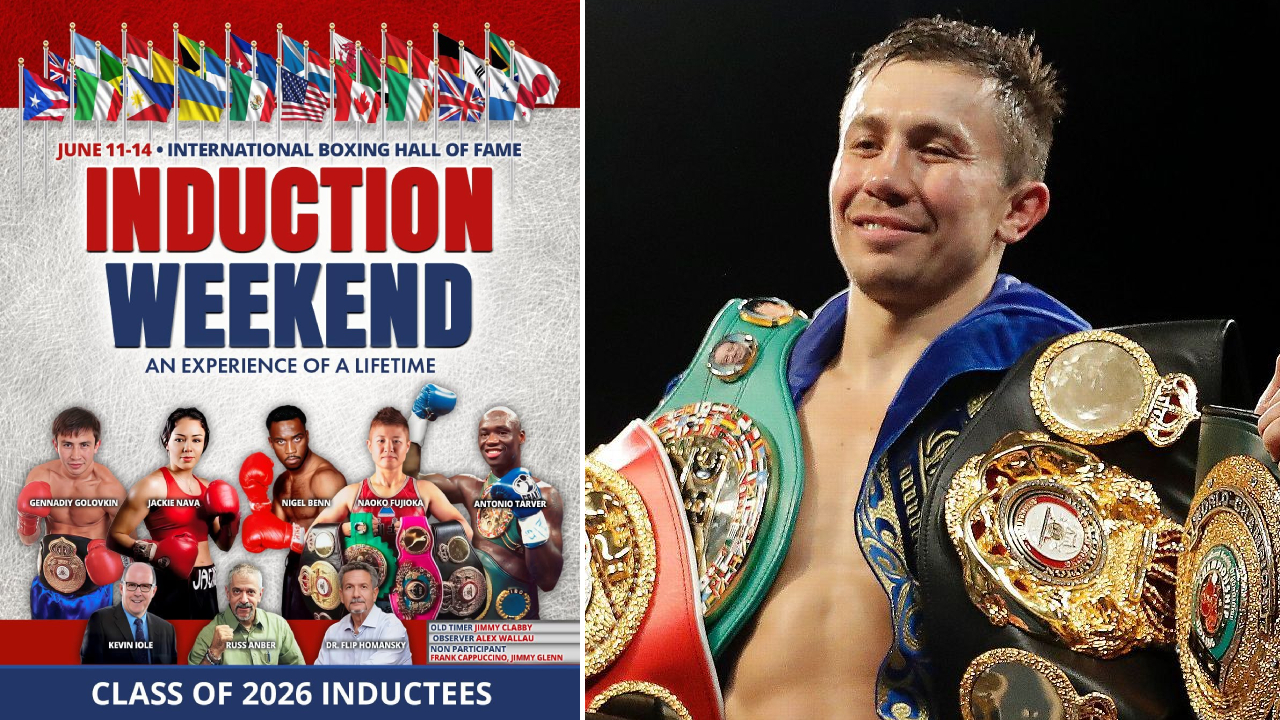 Gennadiy Golovkin Resmi Masuk Hall of Fame Tinju Bersama Empat Legenda
