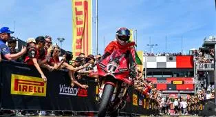 Hasil Superpole Race WSBK Misano: Bulega Catat Kemenangan ke-40
