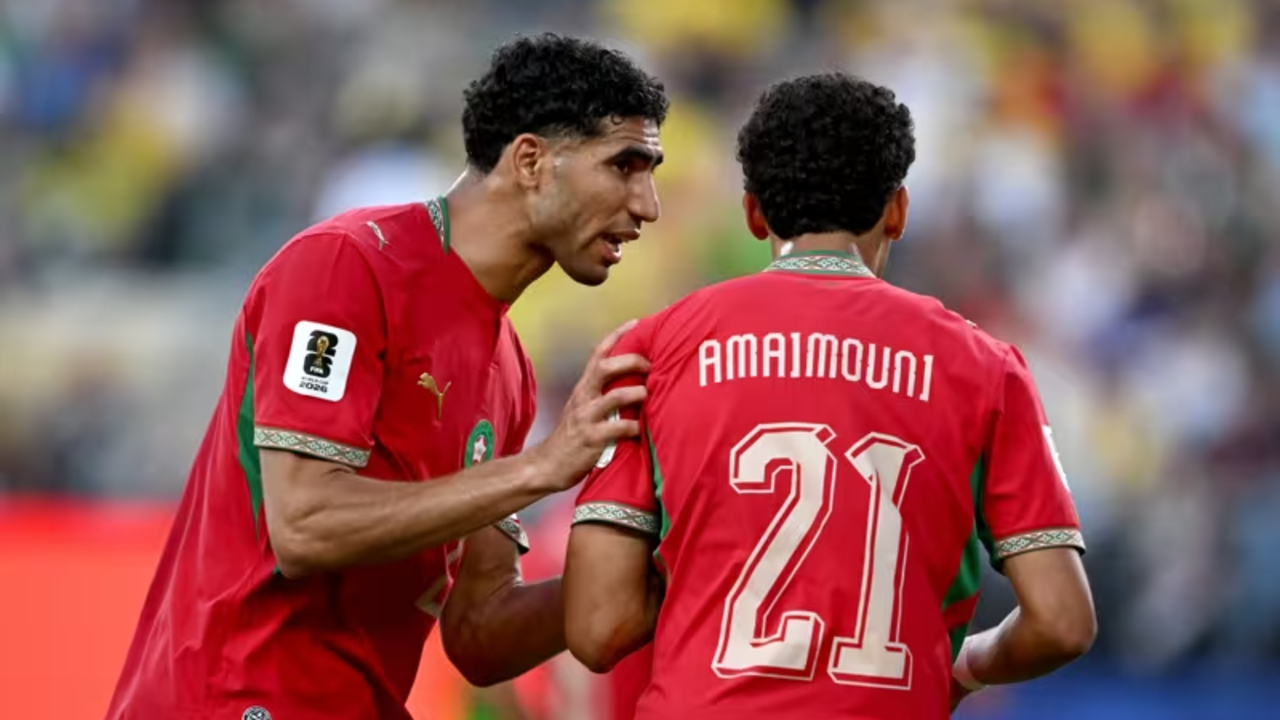 Imbang 1-1 Kontra Brasil, Achraf Hakimi Senang Dengan Performa Maroko