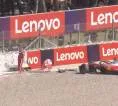 Kecelakaan Leclerc Hentikan Kualifikasi di Barcelona