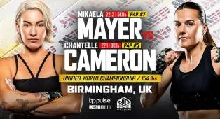 Mikaela Mayer Vs Chantelle Cameron Resmi Jadi Laga Utama MVPW-06