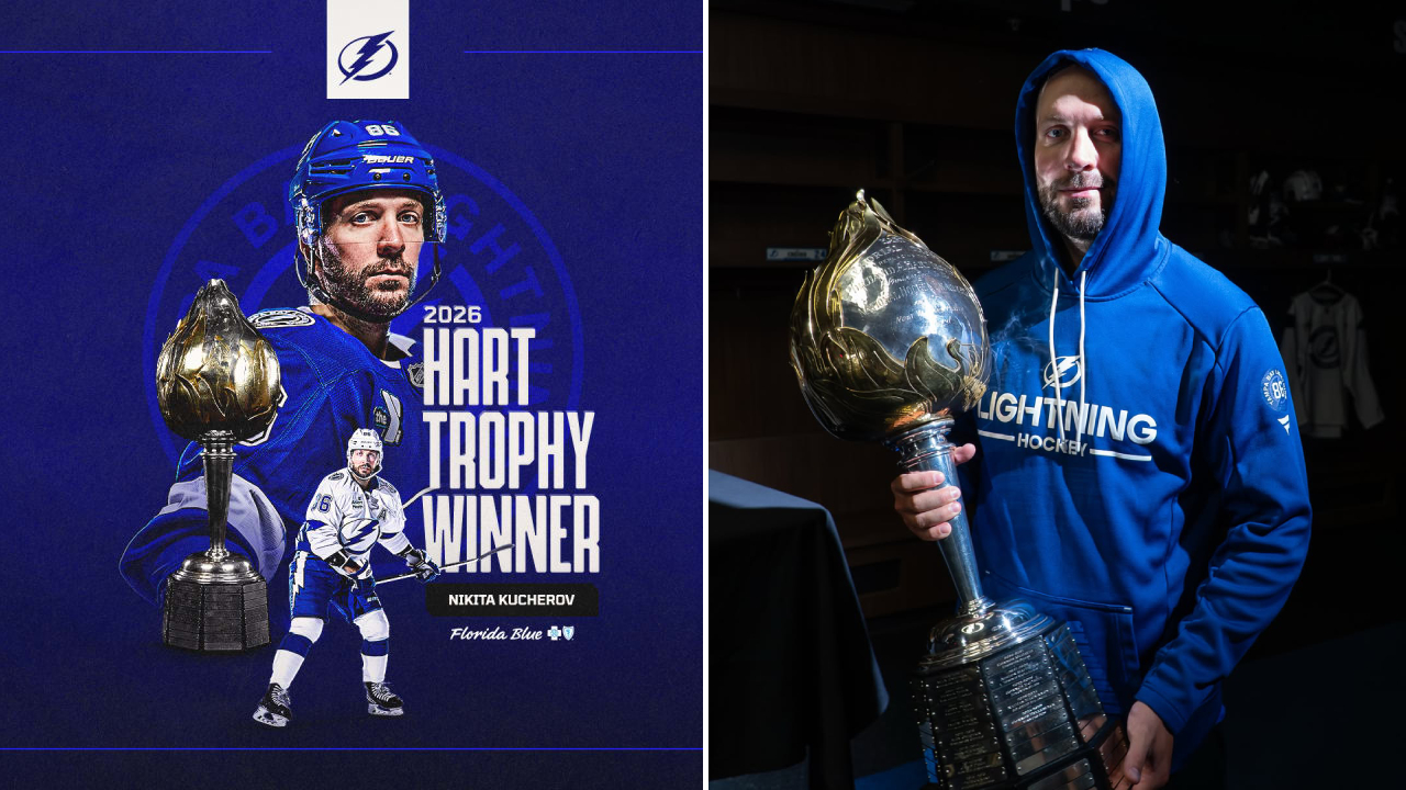 Nikita Kucherov Dinobatkan sebagai MVP NHL Musim 2025-2026
