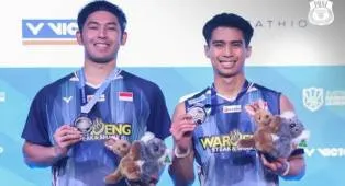 Sabar-Reza Runner up Ganda Putra Australia Open 2026