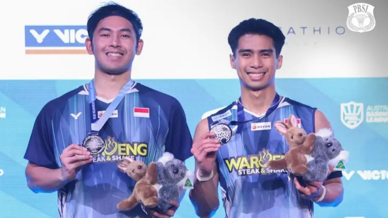 Sabar-Reza Runner up Ganda Putra Australia Open 2026