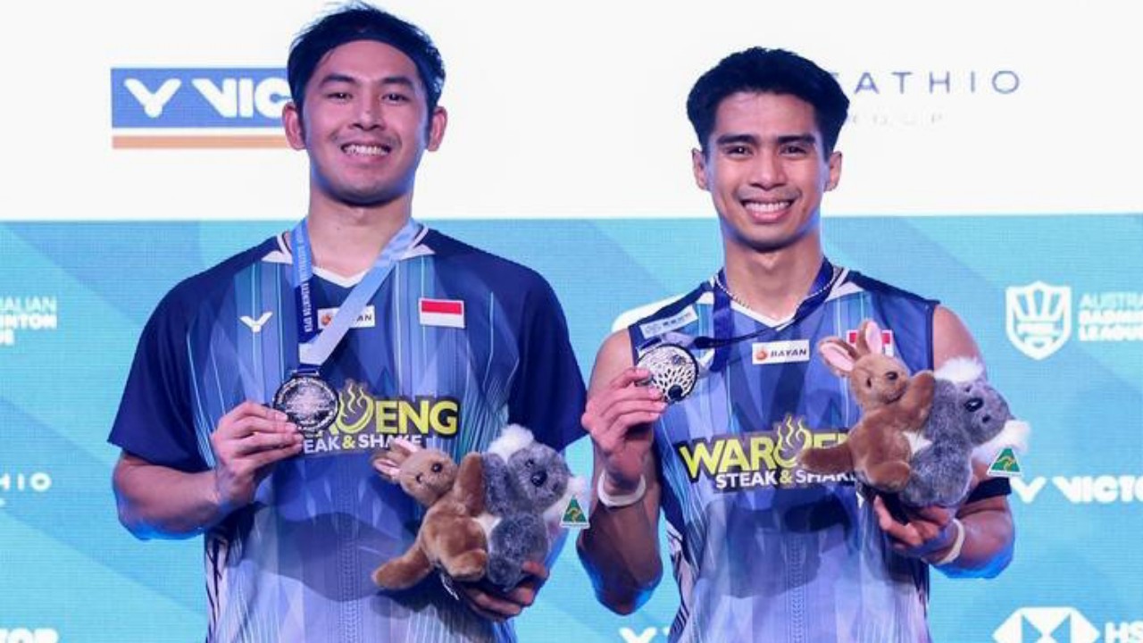 Sabar-Reza Syukuri Raihan Runner-up di Australia Open 2026