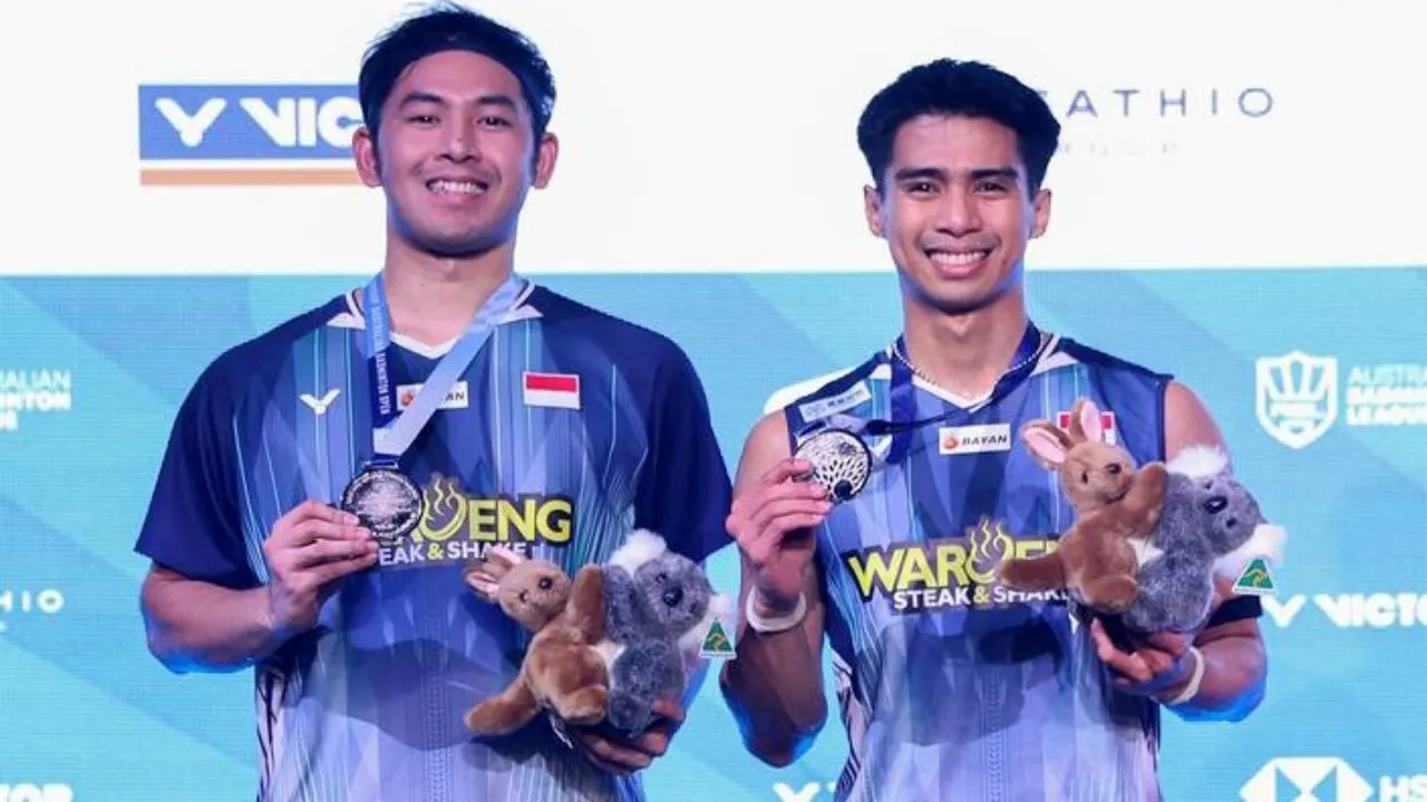 Sabar-Reza Syukuri Raihan Runner-up di Australia Open 2026