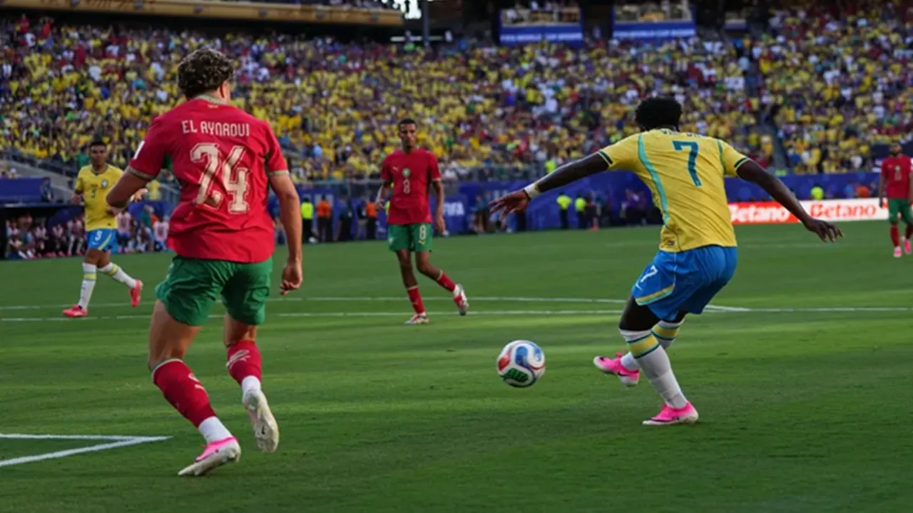 Vinicius Jr Sumbang Gol Pertama Timnas Brasil di Piala Dunia