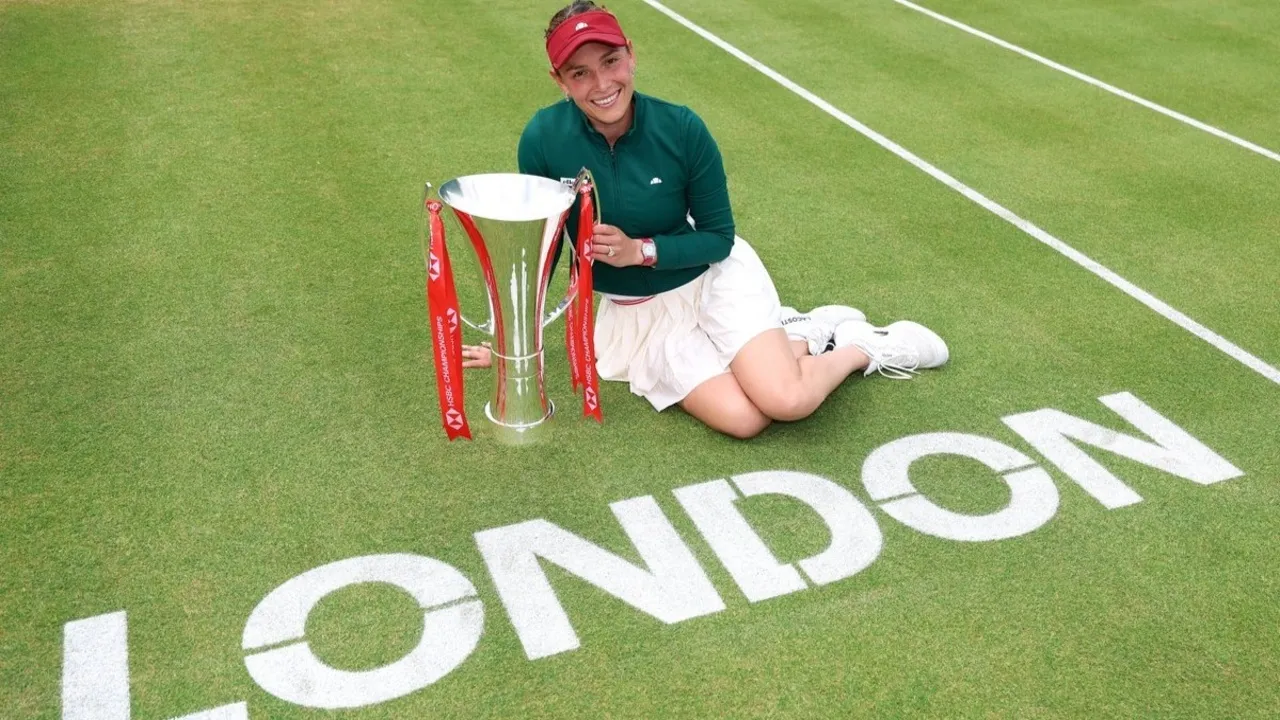 Dari Lucky Loser Jadi Juara, Refleksi Donna Vekic Usai Queen’s Club Championships